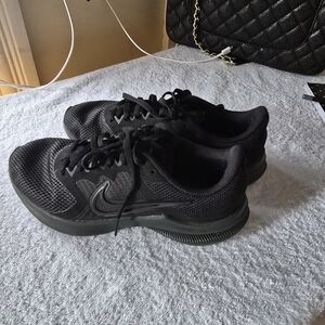 Nike Black Mesh Sneakers